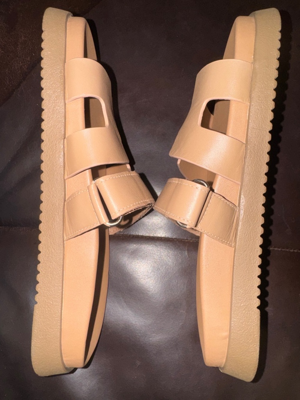 Steve Madden 
Women’s Tan Slide Sandals  size 7 - Picture 7 of 9